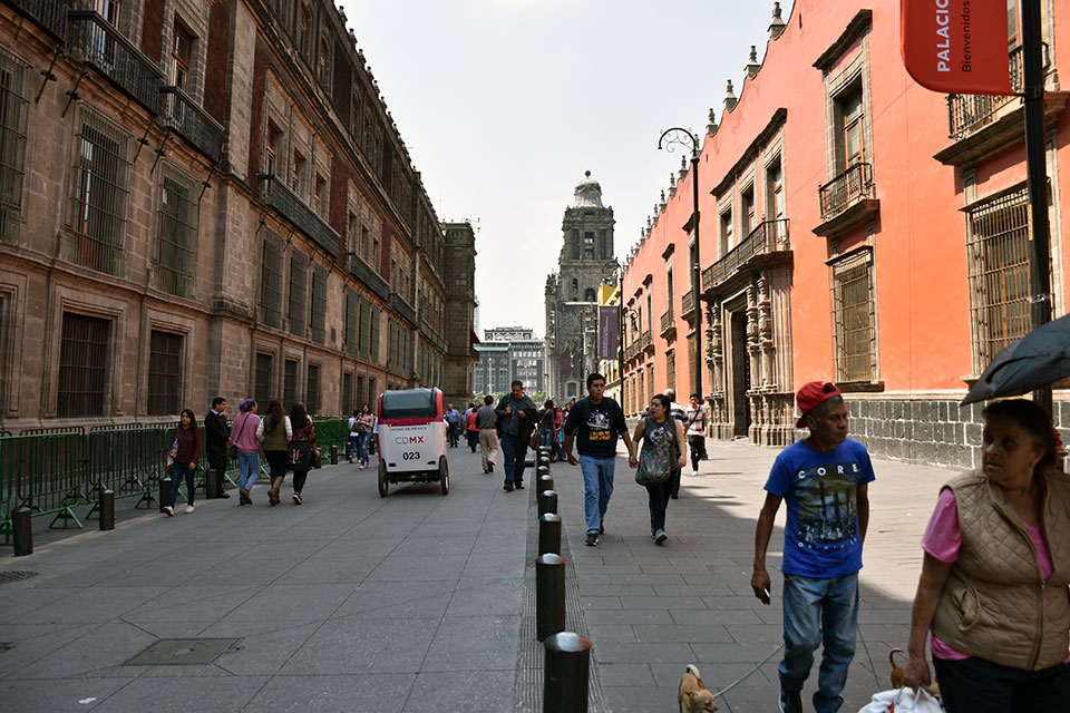 Las calles de la Ciudad de México