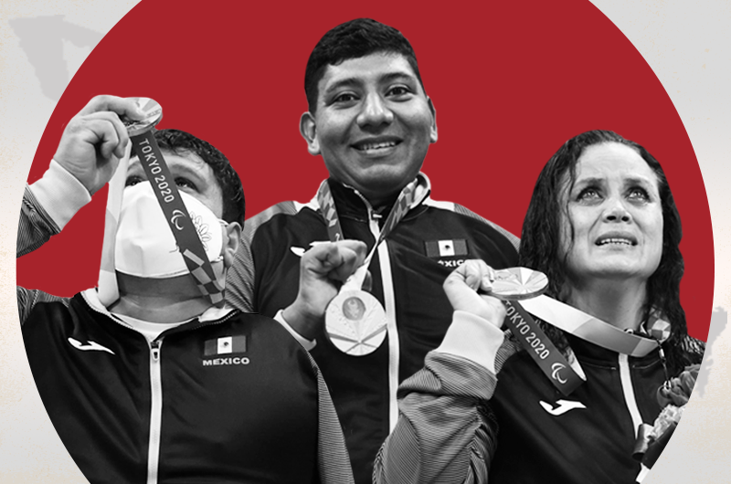 Mexico supero las 300 medallas en la historia de los Juegos Paralimpicos