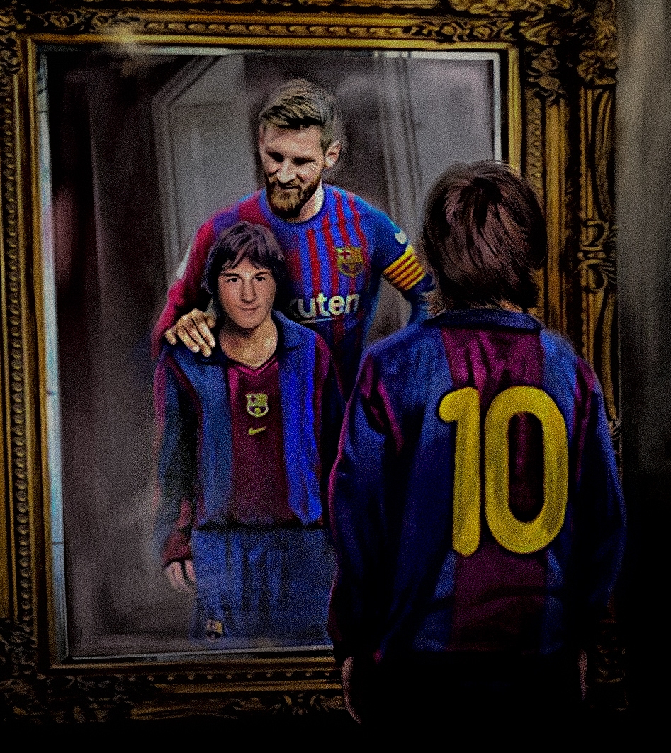 Lionel Messi sale del club Barcelona